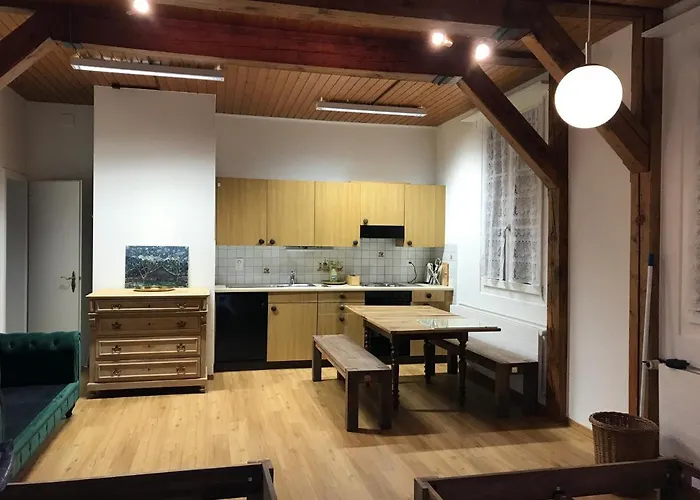 Simple 36m2 In The Center Of Private Parking Small Bathroom 公寓 布格多夫