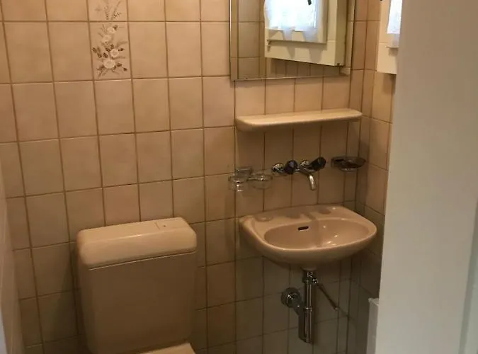 Simple 36m2 In The Center Of Private Parking Small Bathroom 布格多夫